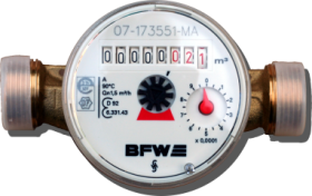 Warmwasserzähler